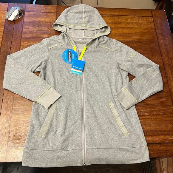 NWT Columbia Omni-Wick Heather Honey III Full Zip Hoodie XL - Picture 4 of 13